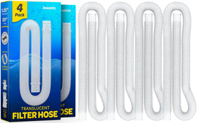 SEWANTA replacement hose for above-ground pools, 1.25 inch diameter, 59 inch length, easy setup.