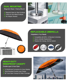 Sexlieu heavy-duty base provides stable outdoor performance for prolonged use.