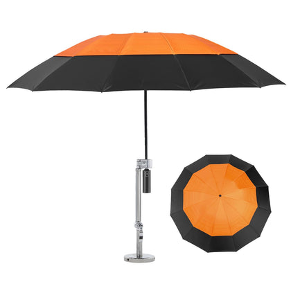 Sexlieu magnetic base attachment provides secure metal surface mounting for rooftop HVAC tasks.