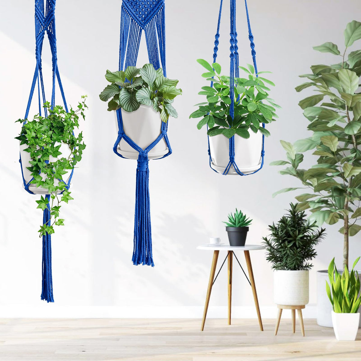 SFENNGPET durable cotton rope knots support various pots safely