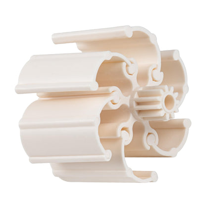 Sfneer PVXH038SA turbine hub with six vanes enhances pool suction.