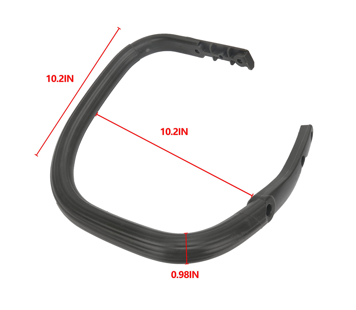 SGBTB front handle offers an affordable aftermarket option for Husqvarna 445-450 series.