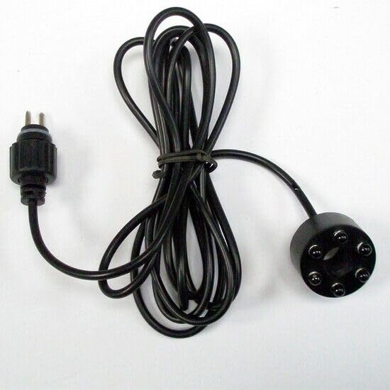 SGSLT 6LED underwater light brightening a swimming pool