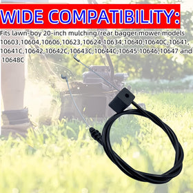 SGTBQLL corrosion-resistant brake cable image highlights long-lasting durability