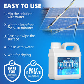 Shabebe 20x-strength cleaner tackles tough stains and grime efficiently.