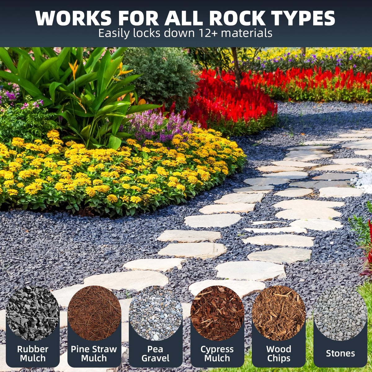 Shabebe Rock Glue covers a wide area, reducing maintenance needs over time.