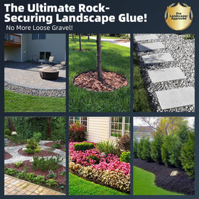 Shabebe Rock Glue carries Green Leaf Tested label signifying pet-safe and eco-friendly formula.