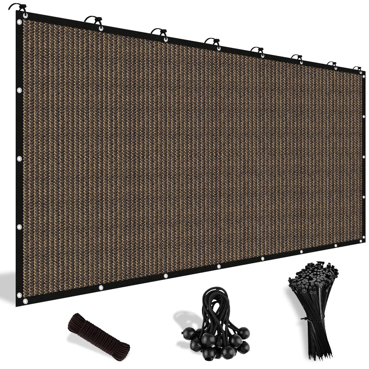 Shade&Beyond 90% shade cloth blocks sun for patios and gardens