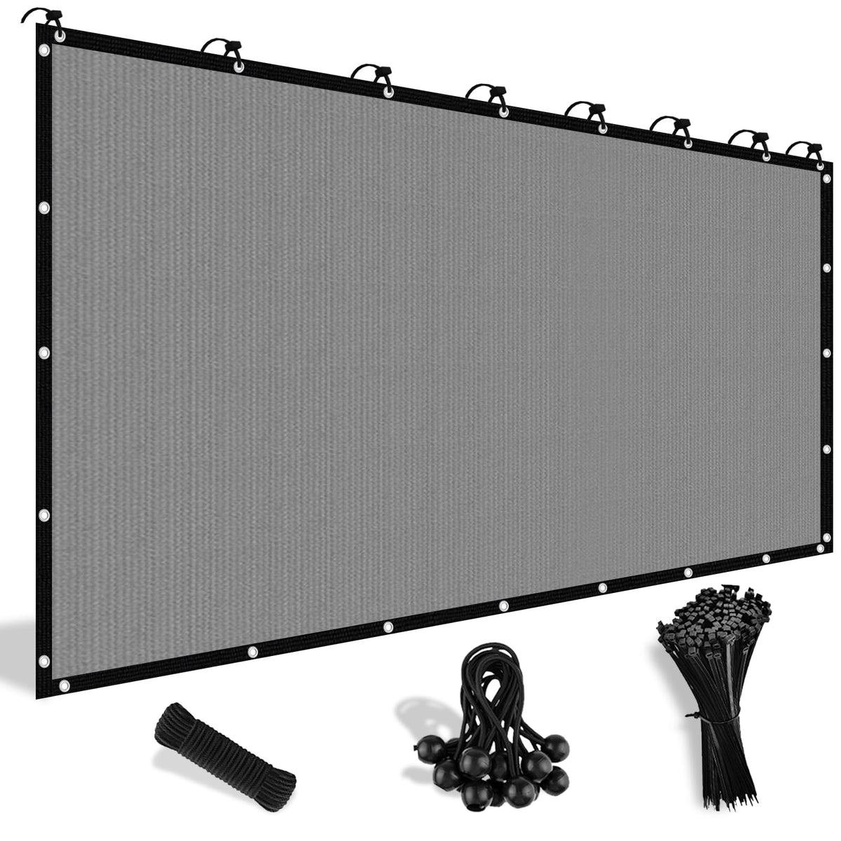 Shade&Beyond 90% sun shade cloth for pergola provides UV protection and cooling shade.