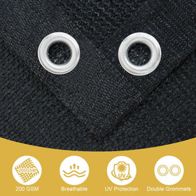Shade&Beyond easy installation with grommets enables quick setup.