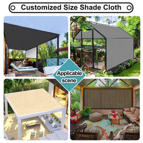 Shade&amp;Beyond pet shelter shade solution for cooler outdoor shelter.
