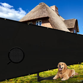 Shade&Beyond privacy screen fence rolled out for instant outdoor privacy.