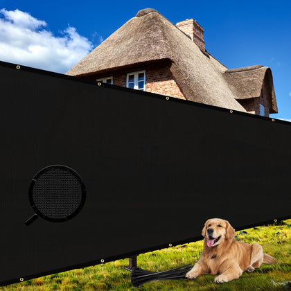 Shade&Beyond privacy screen fence rolled out for instant outdoor privacy.