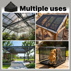 ShadeMart breathable mesh design promotes airflow around plants