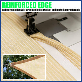 Reinforced edges with double stitching resist wear and tear.