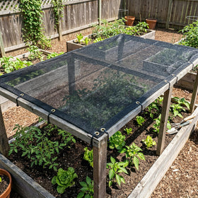 ShadeMart UV-resistant polyethylene fabric endures sun exposure