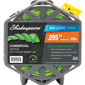 Shakespeare Ballistic Twist Line in action delivering clean cuts with reduced vibration.