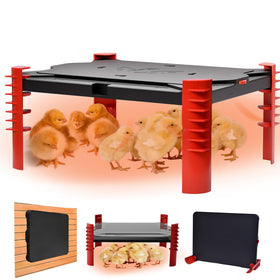 Shaledig 150W chick brooder plate warmly heats chicks safely