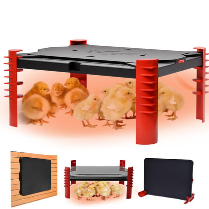 Shaledig 150W chick brooder plate warmly heats chicks safely
