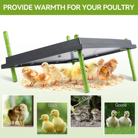 Shaledig sturdy four legs keep the heater steady on any surface