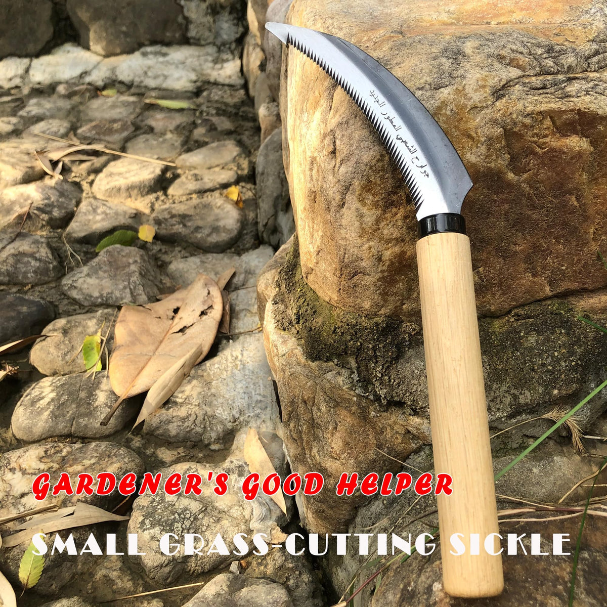 Shanfeek stainless steel blade offers wear resistance for busy gardens.