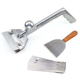 SHANGPEIXUAN grill scraper with 5 blades for quick debris removal