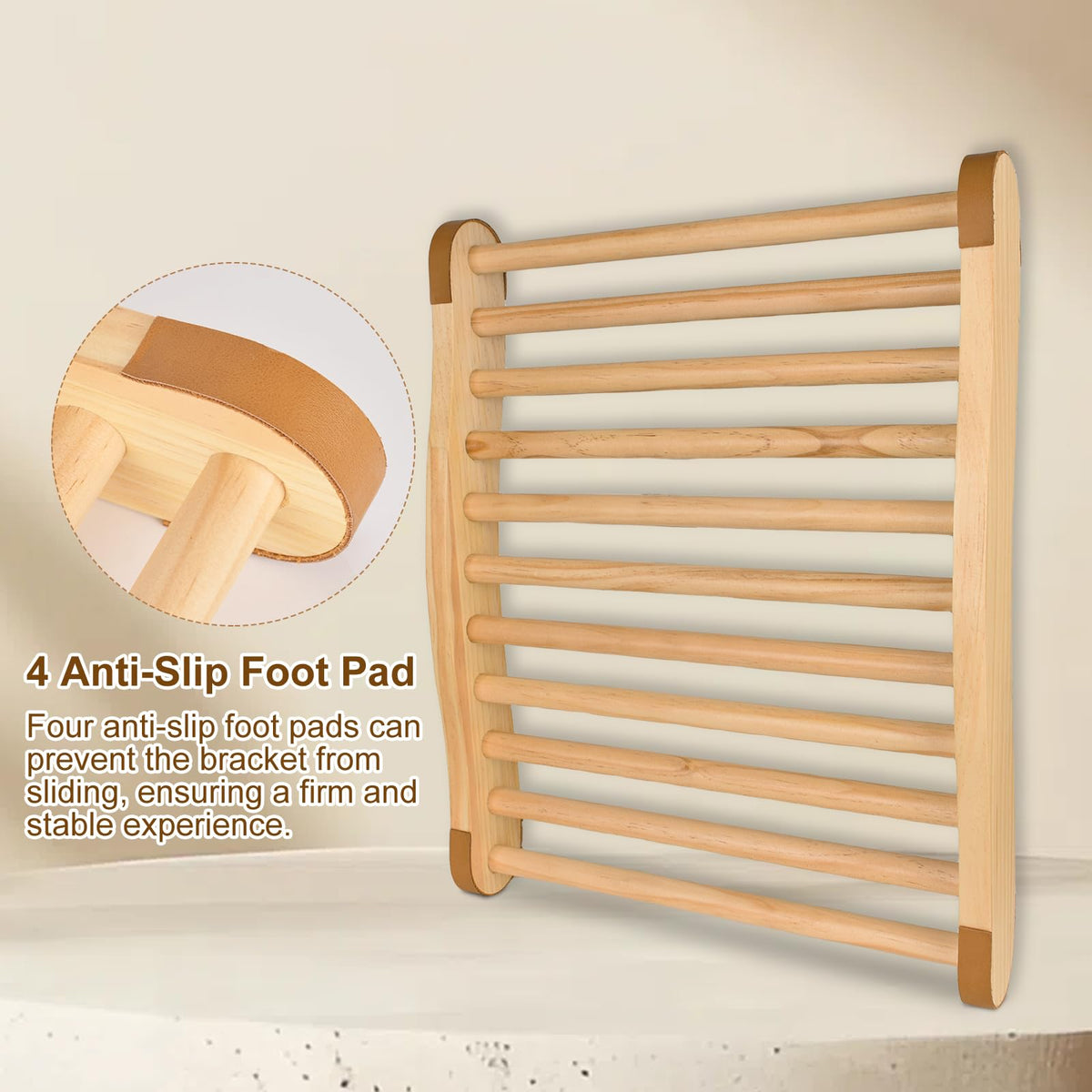 Shanshanshop sauna backrest - durable materials and easy to clean design