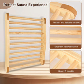 Shanshanshop sauna backrest - suitable for traditional and bucket-style saunas