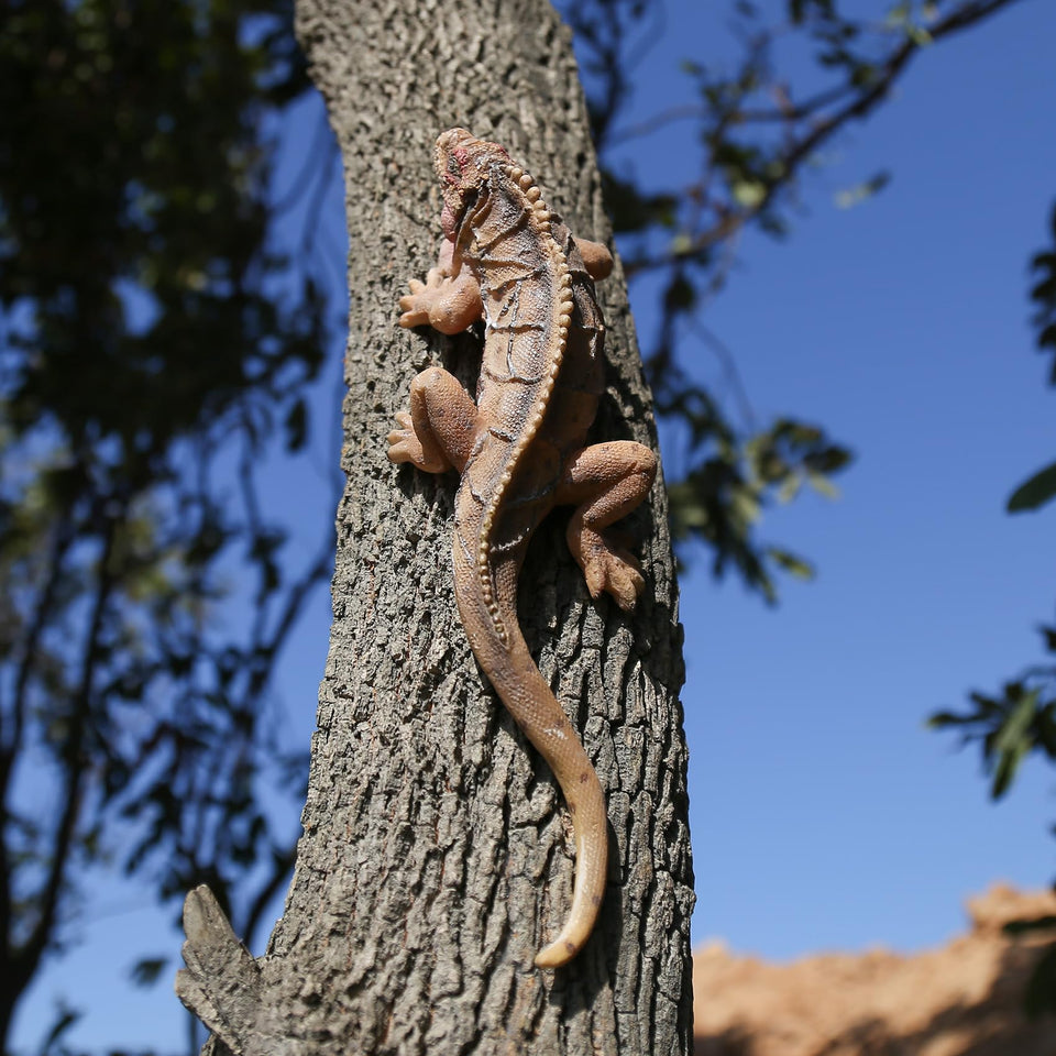 SHAODIE outdoor lizard statue with hand-painted scales for garden realism.