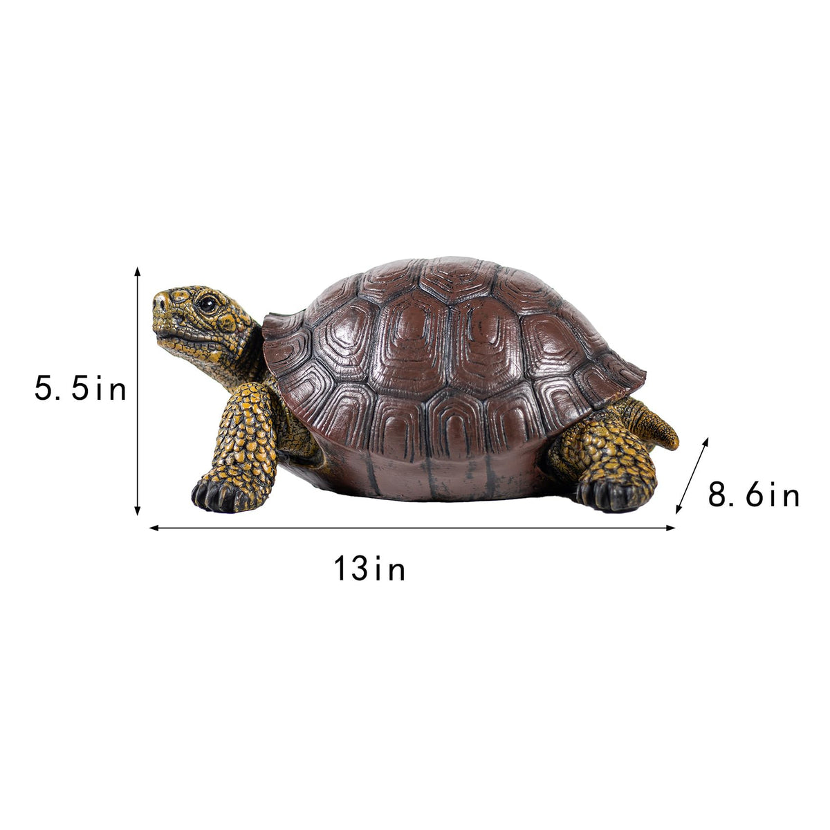 SHAODIE outdoor yard ornament turtle designed for weather-ready garden decor