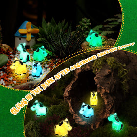 Shappy luminous mini horse figurines make festive stocking stuffers with glow