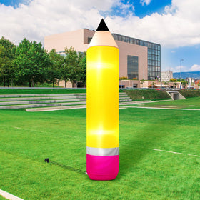 Shappy photo prop pencil for schoolyard celebrations and events.