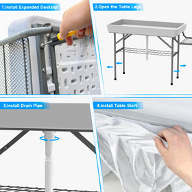 ShareWIN durable HDPE construction resists cracking and warping.