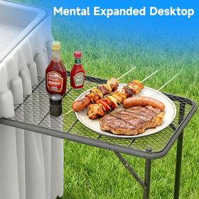 ShareWIN ice table drain hose enables quick cleanup.