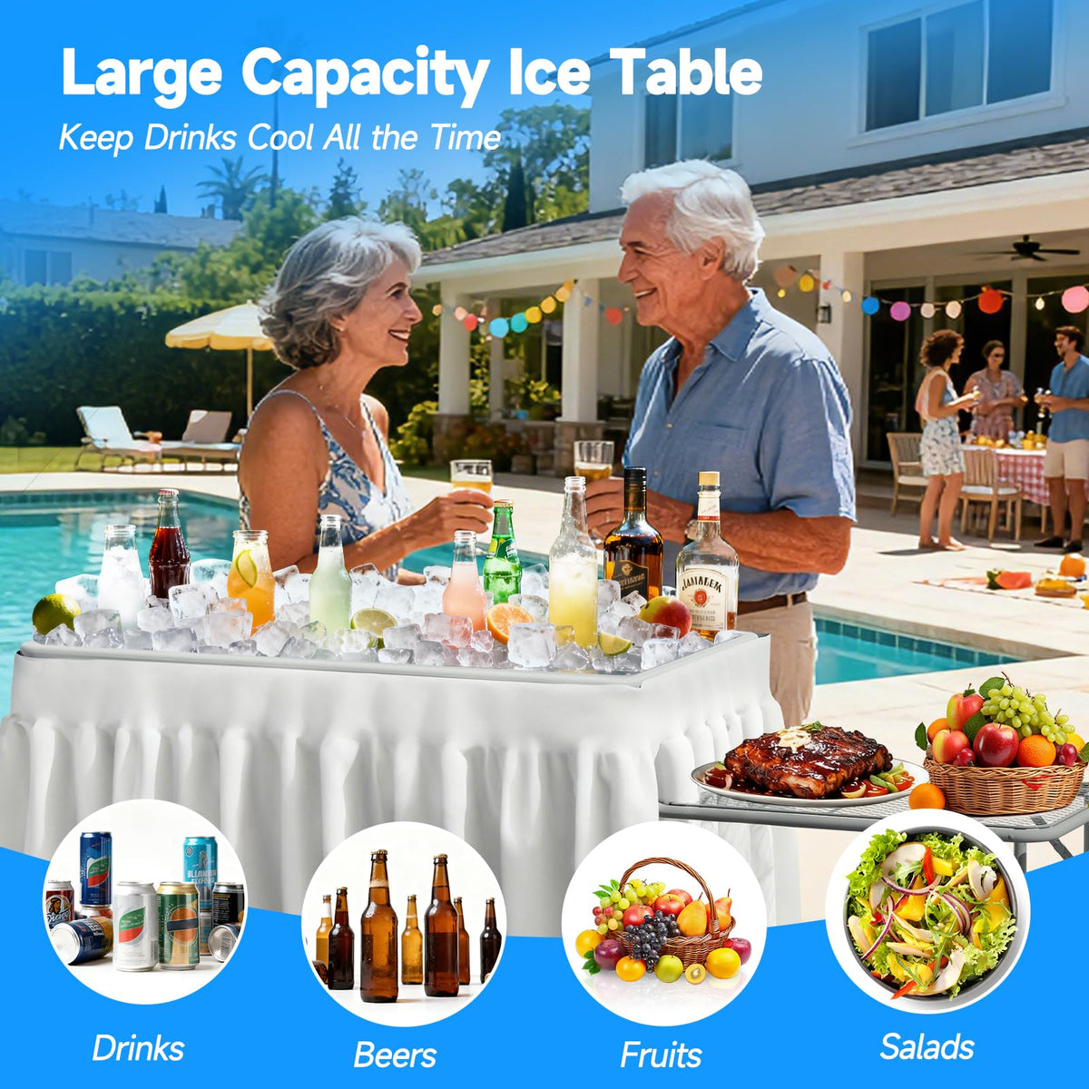 ShareWIN ice table folded for compact trunk storage.