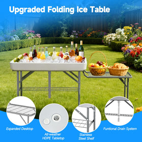 ShareWIN large trough keeps drinks chilled at events.