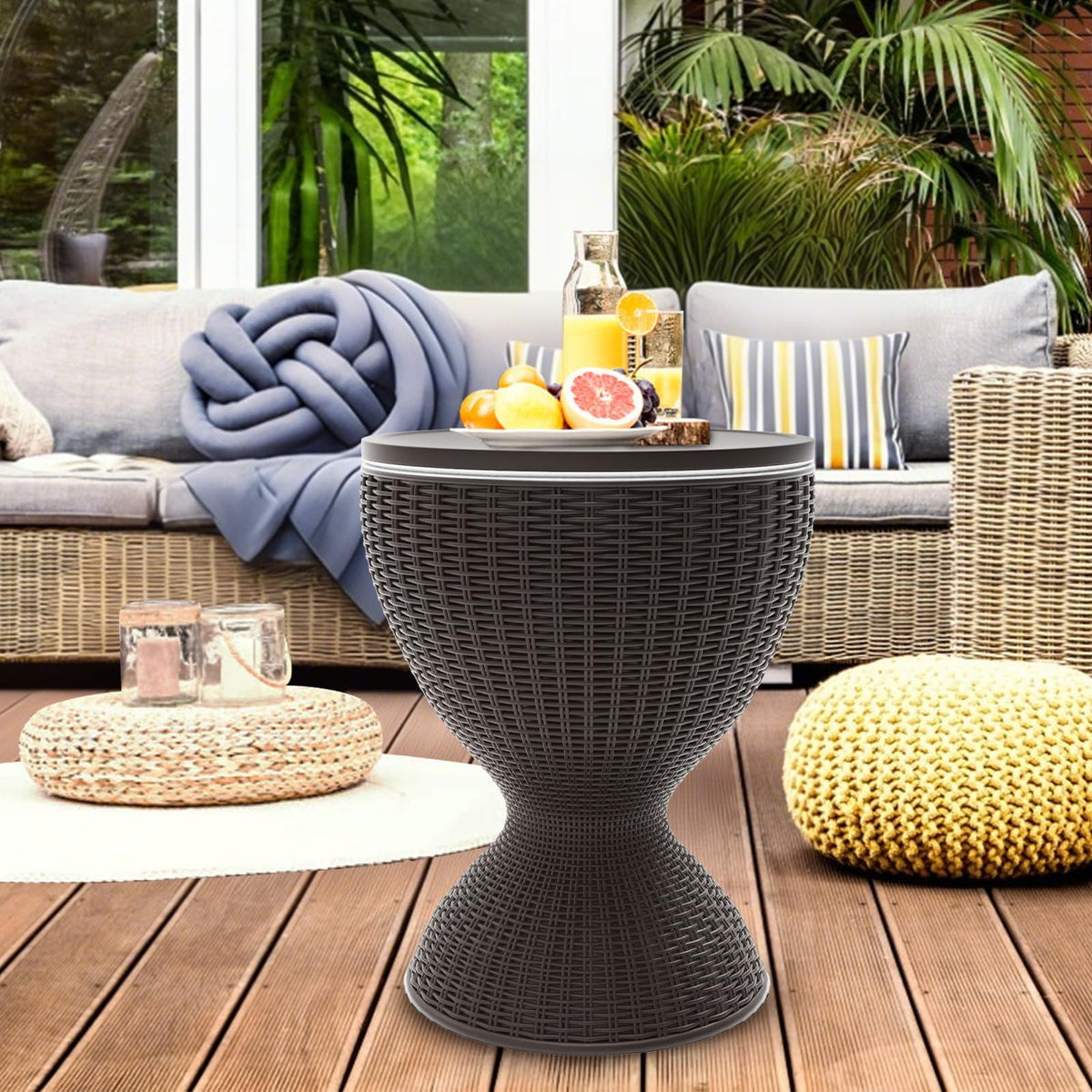 SHAREWIN versatile bar or coffee table for outdoor spaces