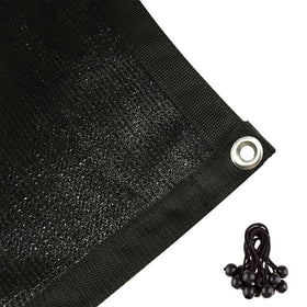 Shatex 90% shade cloth close-up shows durable HDPE material for long-lasting shade solutions.