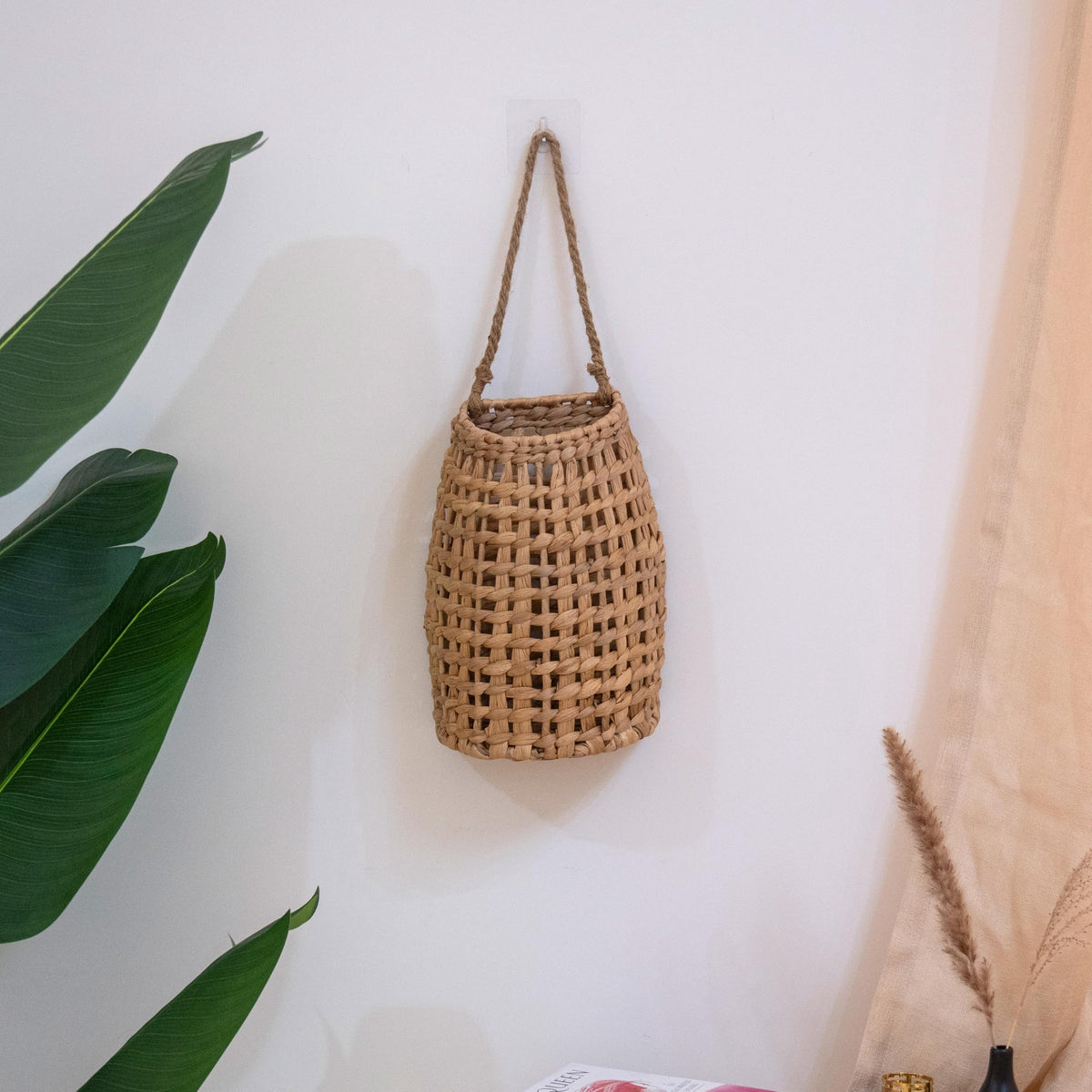 SHCMSADO garden balcony decor basket for natural charm
