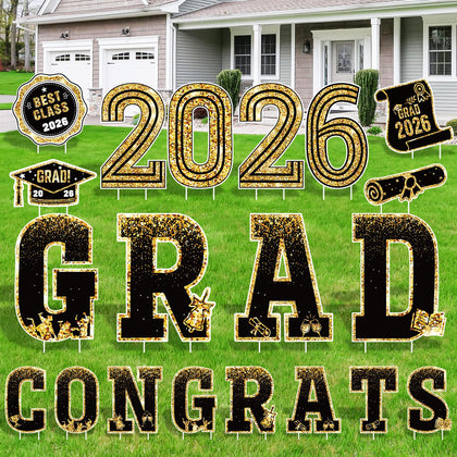 Shearly graduation yard sign 2026 letters for outdoor display