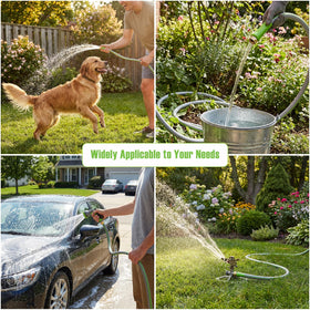 SheeChung all-weather flexible hose stays soft in hot and cold conditions.