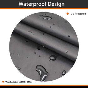 Adjustable drawstring on SheeChung cover for a snug windproof fit