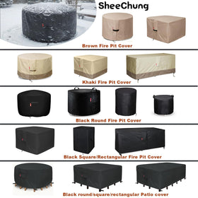 SheeChung durable 600D fabric extends the life of the cover.