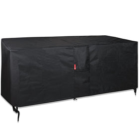 SheeChung rectangular fire pit cover 50x25 protecting outdoor table and fire pit area