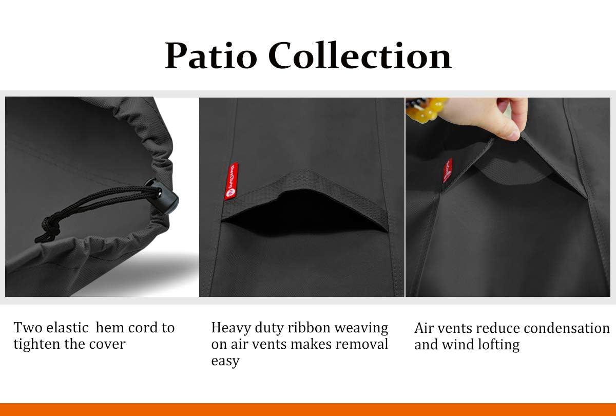 SheeChung cover square 40x40 with adjustable drawstring for secure fit.