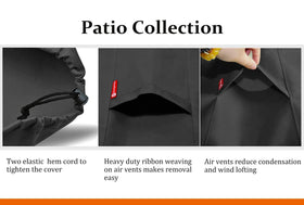 SheeChung cover square 40x40 with adjustable drawstring for secure fit.