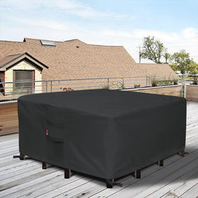 SheeChung patio cover square 86L-86W-28H raised center for better drainage