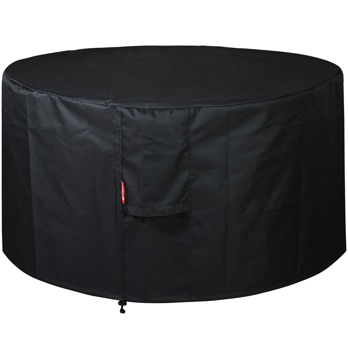 SheeChung round fire pit cover 40in diameter protects your pit from rain and dirt