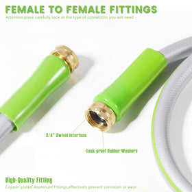 SheeChung rubber water hose resilient under pressure, designed to resist cracking and leaking.