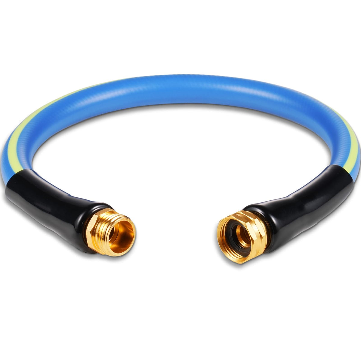 SheeChung short garden hose connector shows easy faucet attachment and leak-free performance.